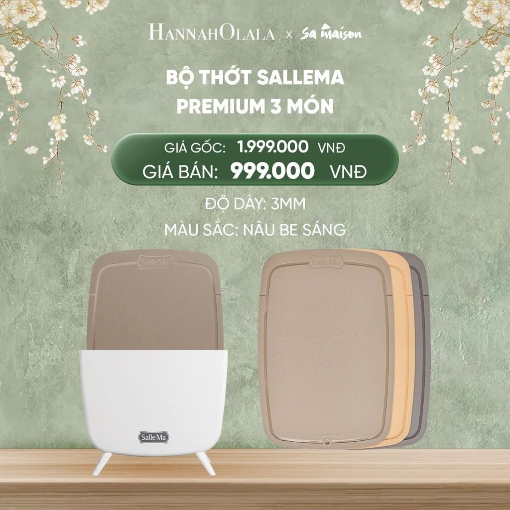  DEAL 18: BỘ THỚT SALLEMA PREMIUM 3 MÓN 