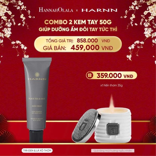  A1065_DEAL 3: KEM TAY HARNN 50G GIÚP DƯỠNG ẨM ĐÔI TAY TỨC THÌ 
