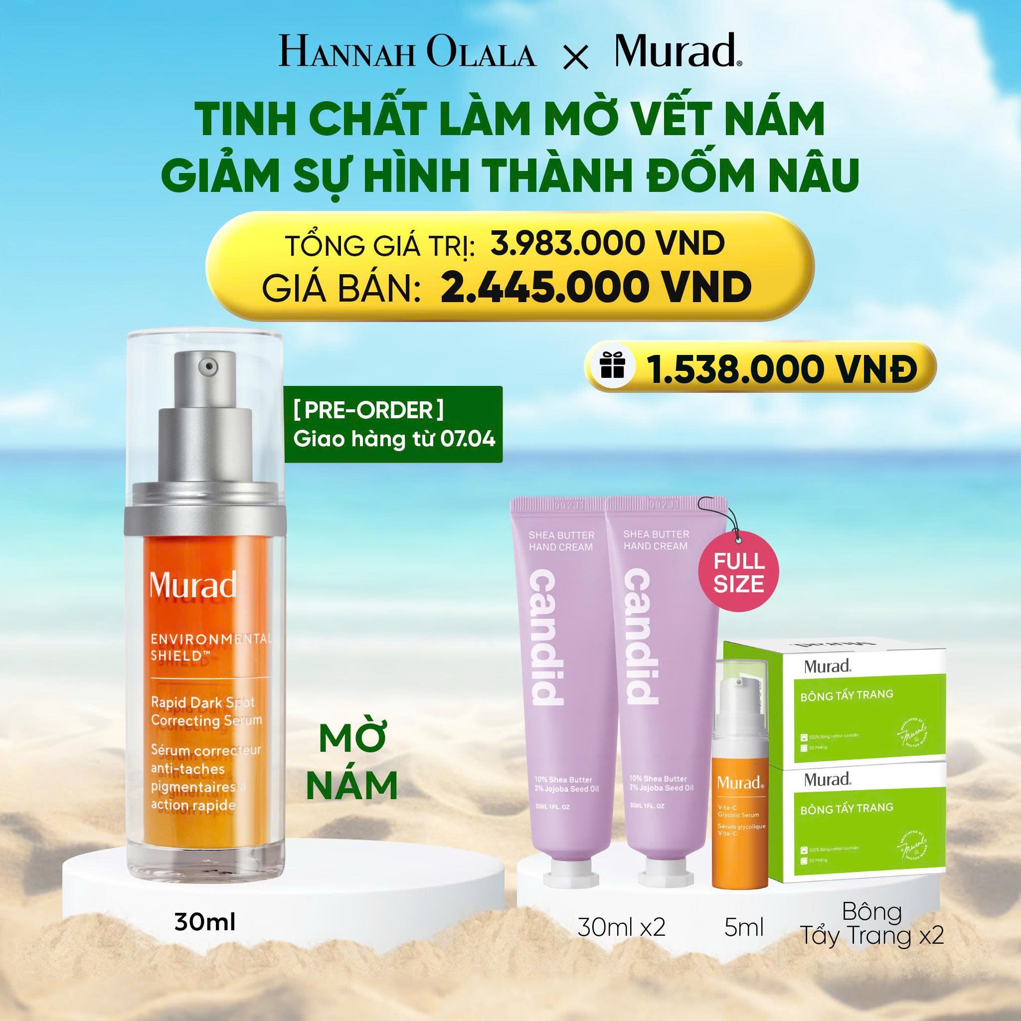 Serum Tinh Chất Làm Mờ Vết Nám Và Giảm Sự Hình Thành Đốm Nâu 30ml