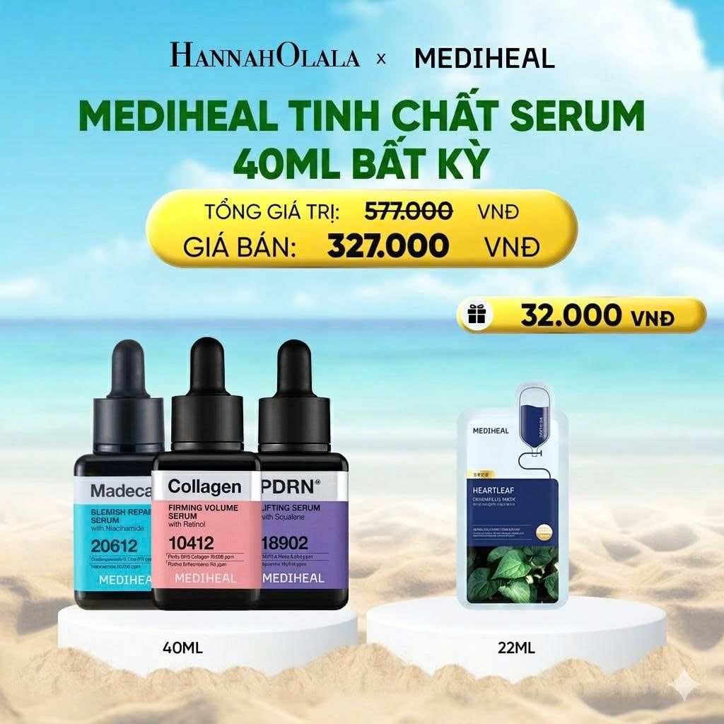  MEDIHEAL TINH CHẤT SERUM 40ML BẤT KỲ 