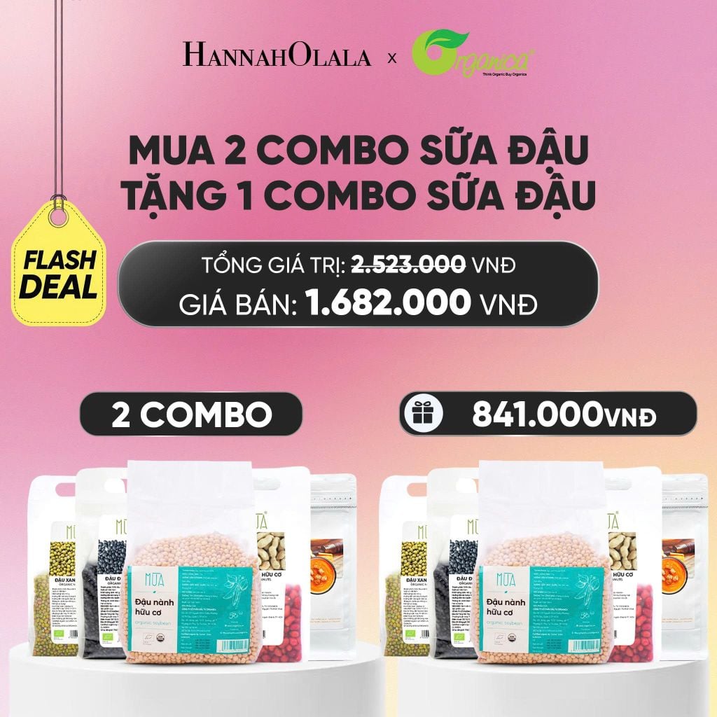  [FLASHSALE] 2 COMBO SỮA ĐẬU - DEAL 18_A791 