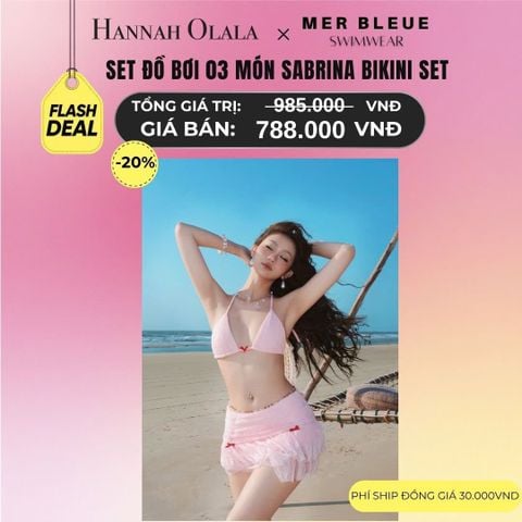  SET ĐỒ BƠI 3 MÓN SABRINA BIKINI SET_A1079 