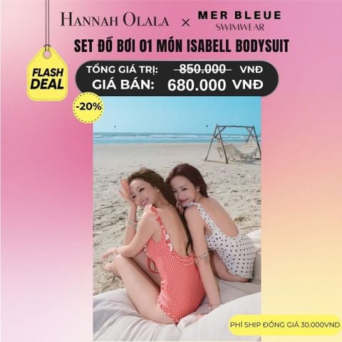 SET ĐỒ BƠI 1 MẢNH ISABELL BODYSUIT_A1082 