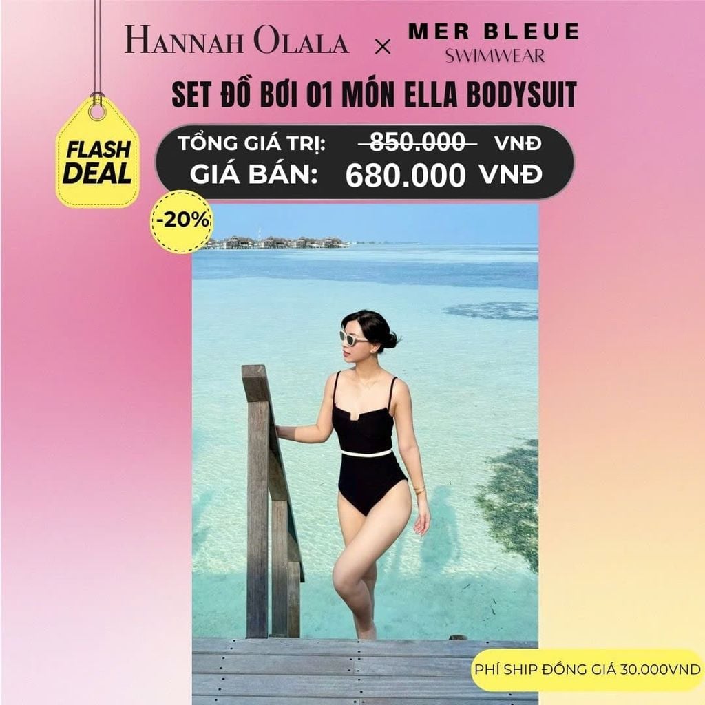  SET ĐỒ BƠI 1 MẢNH ELLA BODYSUIT_A1058 