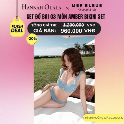  SET ĐỒ BƠI 3 MÓN AMBER SET_A1070 