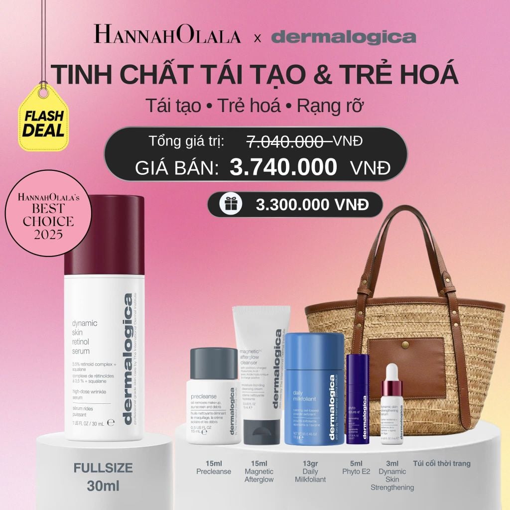  TINH CHẤT TÁI CẤU TRÚC & ĐẢO NGƯỢC LÃO HOÁ DYNAMIC SKIN RETINOL 3,5% 30ML - FLASHDEAL_A1772 