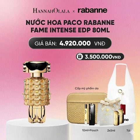  NƯỚC HOA PACO RABANNE FAME INTENSE EDP 80ML REFILLABLE_A776 