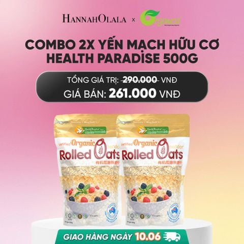  YẾN MẠCH HỮU CƠ HEALTH PARADISE 500G - DEAL 9_ A799 