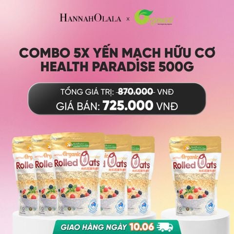  YẾN MẠCH HỮU CƠ HEALTH PARADISE 500G - DEAL 9_ A799 