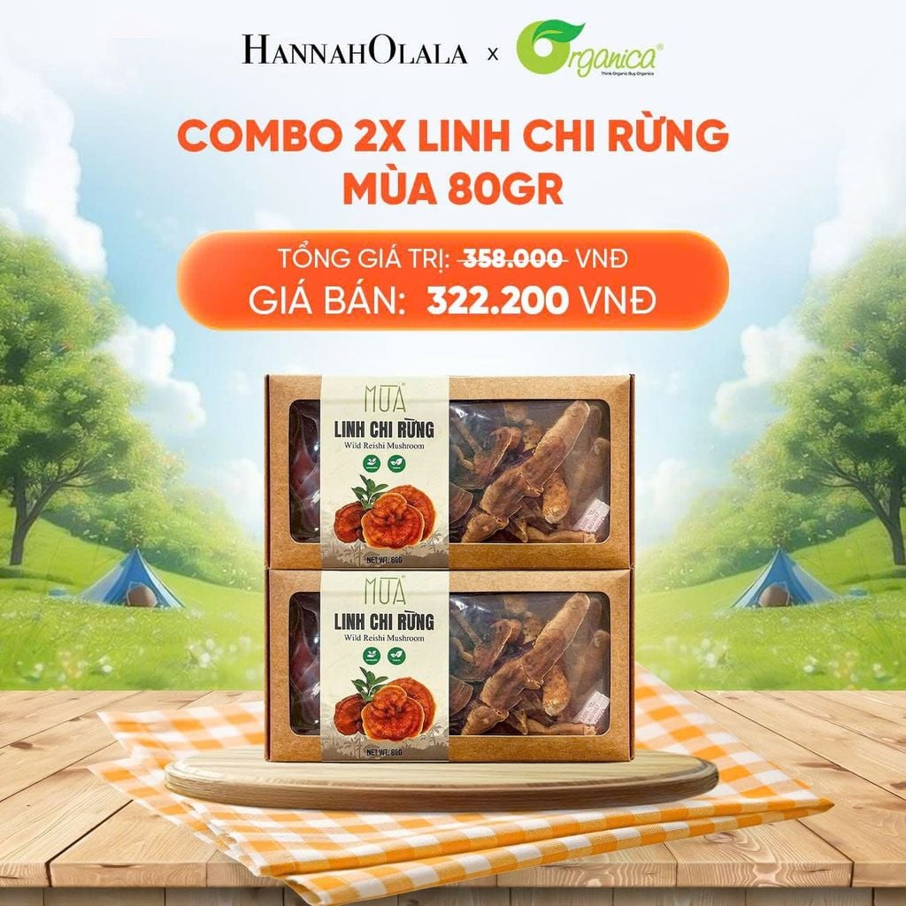  LINH CHI RỪNG 80G - DEAL 10 