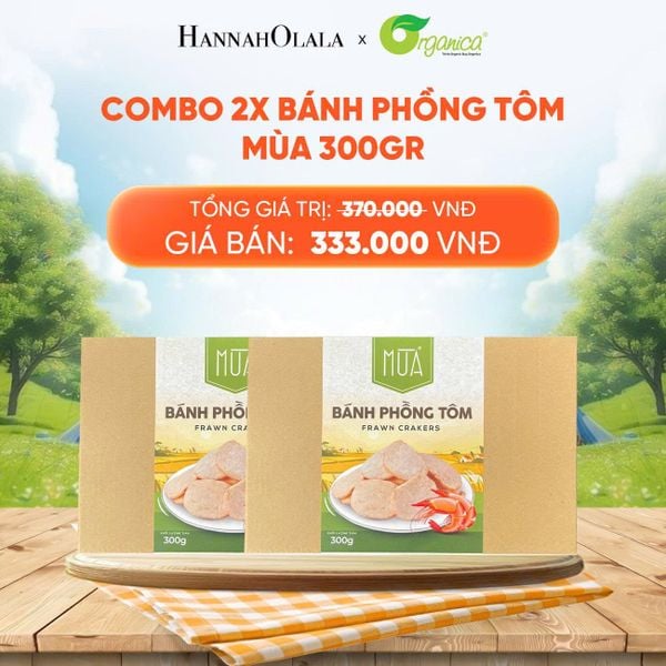  BÁNH PHỒNG TÔM MÙA 300GR - DEAL 22 