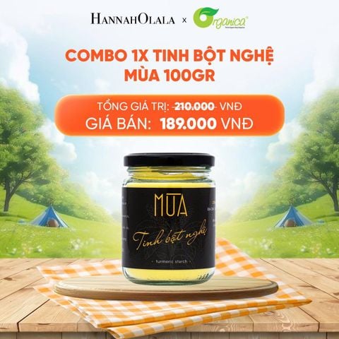  TINH BỘT NGHỆ MÙA 100GR - DEAL 26 