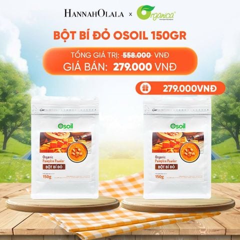  BỘT BÍ ĐỎ OSOIL 150GR - DEAL 13 