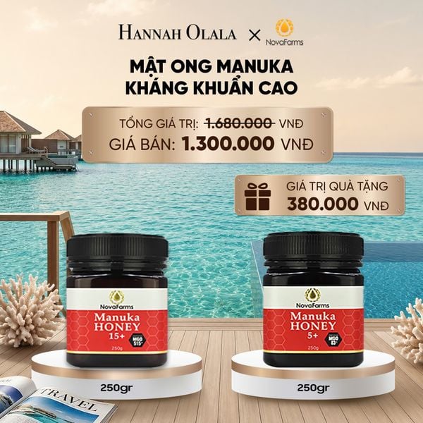  MẬT ONG MANUKA NOVAFARM – KHÁNG KHUẨN CAO_ D756 