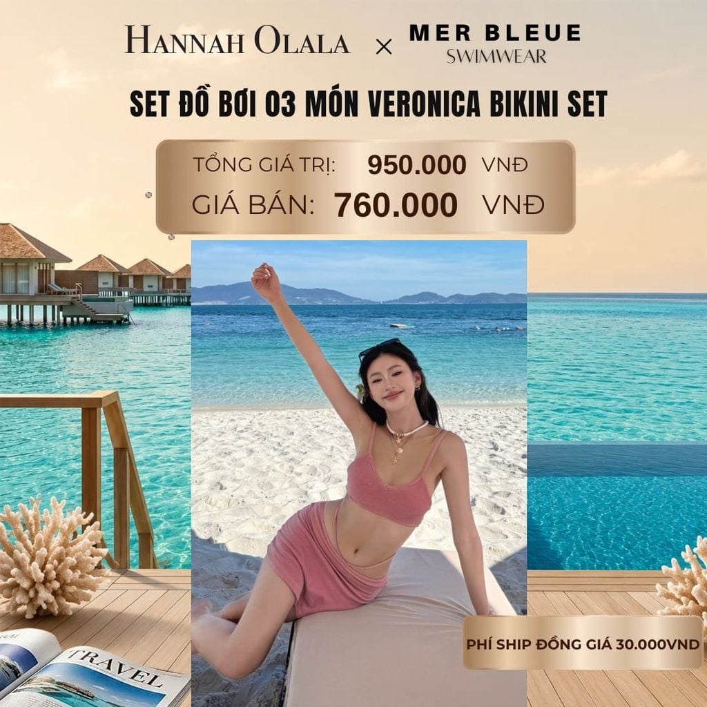  SET ĐỒ BƠI 3 MÓN VERONICA_ D1194 