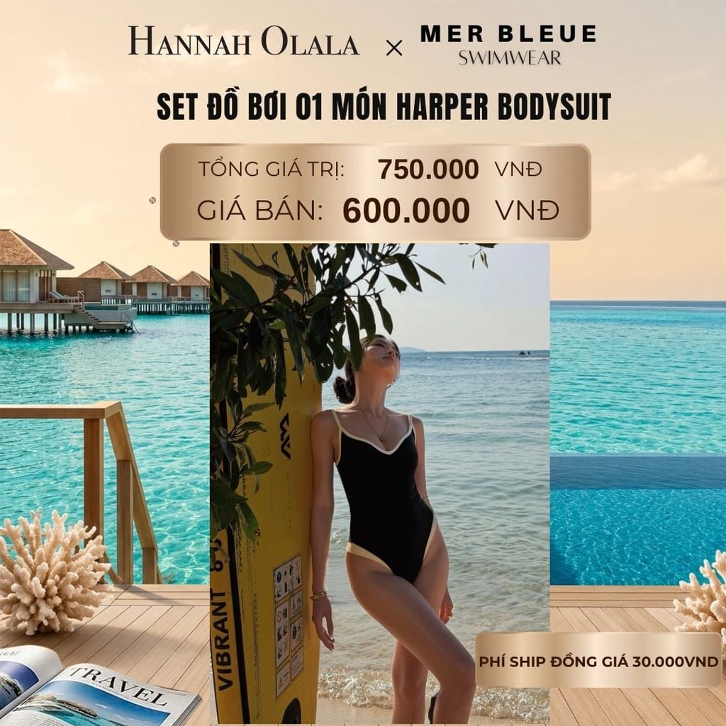  SET ĐỒ BƠI 1 MẢNH HARPER BODYSUIT_ D2224 