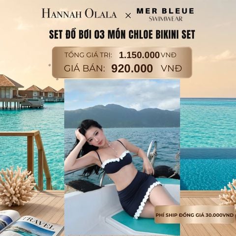  SET ĐỒ BƠI 3 MÓN CHLOE_ D1978 