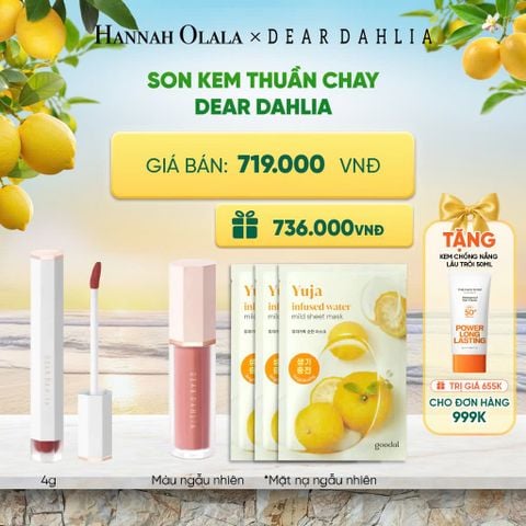 SON KEM THUẦN CHAY DEAR DAHLIA 