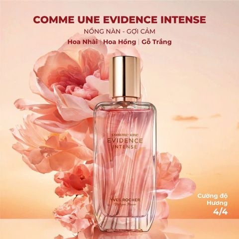  NƯỚC HOA COMME UNE EVIDENCE INTENSE EAU DE PARFUM TẶNG NƯỚC HOA 100ML + SỮA TẮM NƯỚC HOA 200ML MÙI NGẪU NHIÊN - R8 