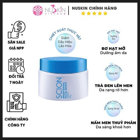 Kem dưỡng ẩm Scion Brightening Facial Boost Cream Nuskin