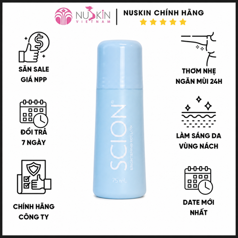 Lăn khử mùi Scion Brightening Roll On Nu Skin giúp sáng da vùng nách