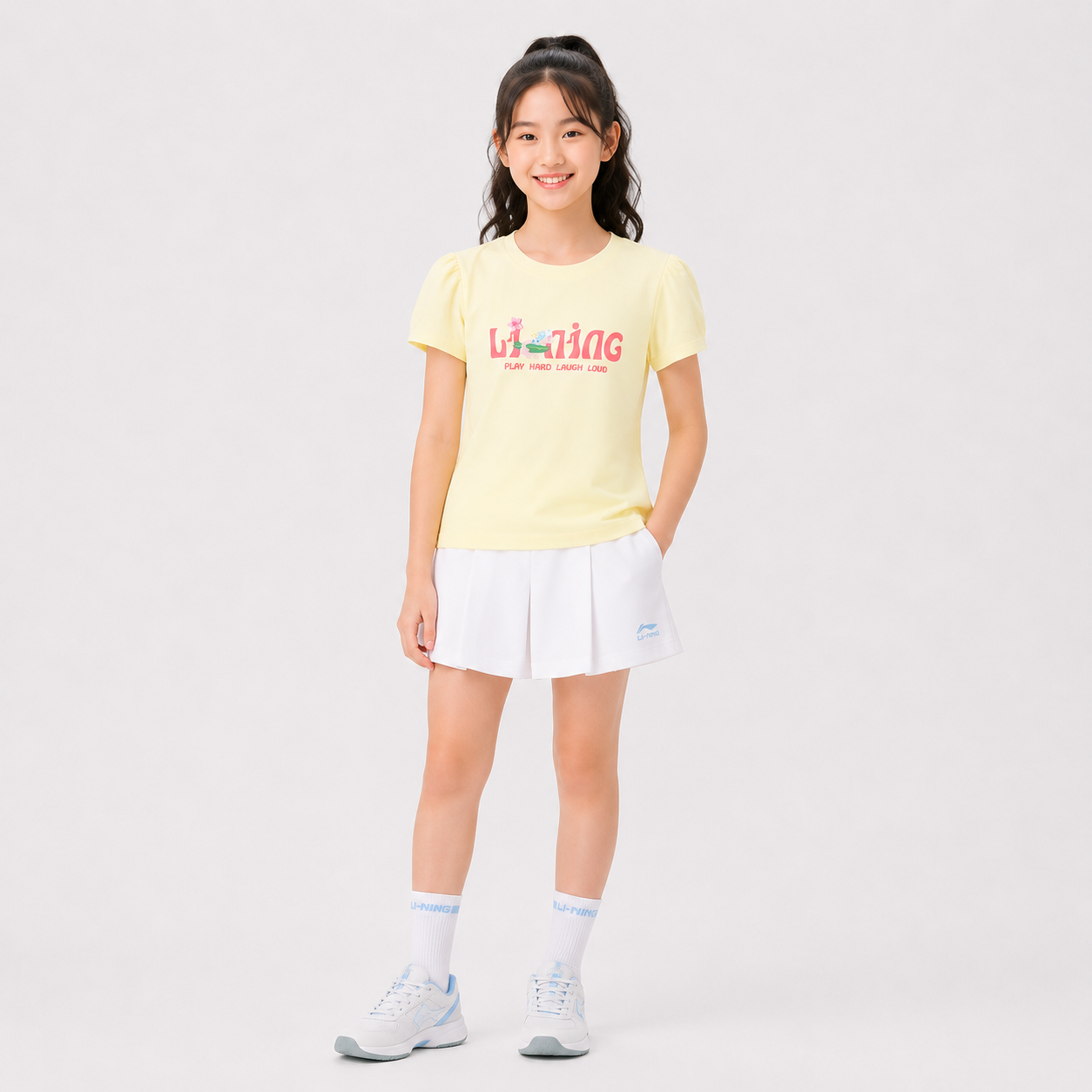  Áo T-shirt Trẻ em nữ YHSW038-3V 