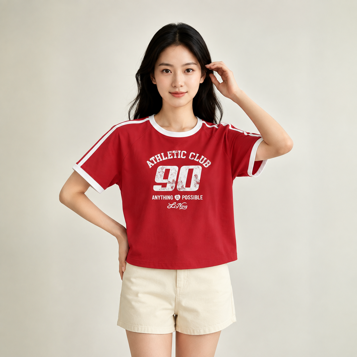  Áo T-shirt Nữ AHSW480-5V 
