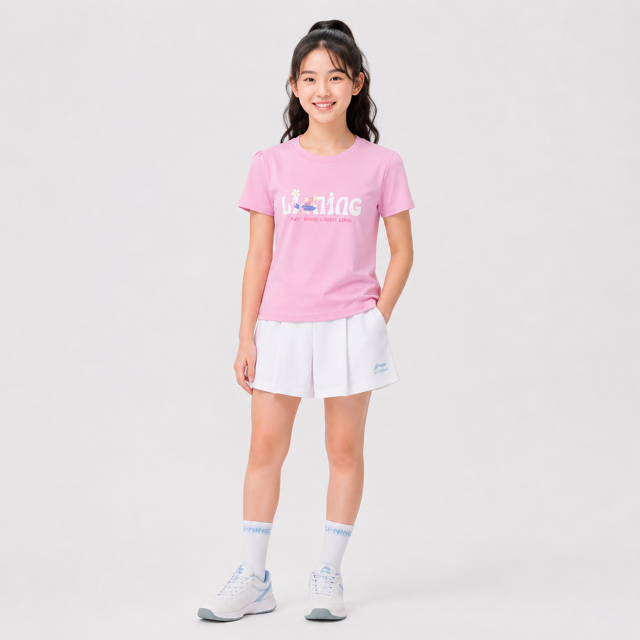 Áo T-shirt Trẻ em nữ YHSW038-2V