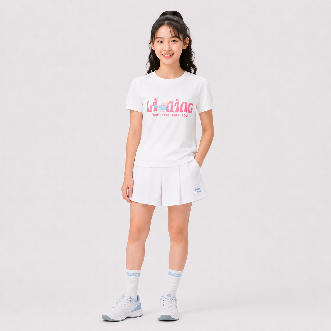 Áo T-shirt Trẻ em nữ YHSW038-1V