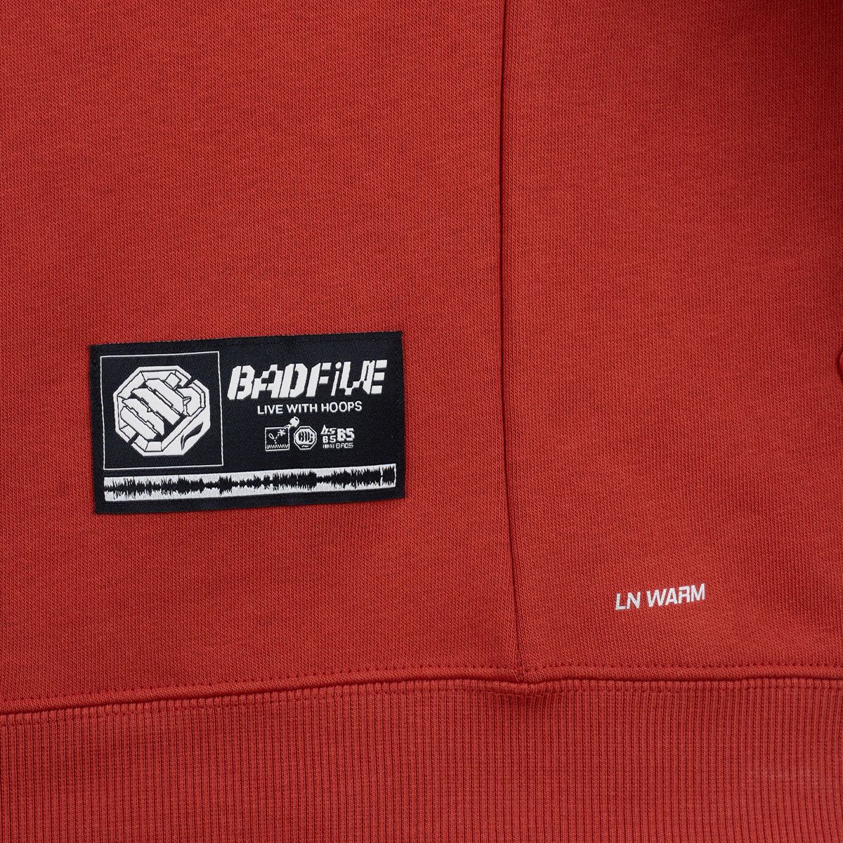 Áo nỉ cổ tròn có mũ Nam AWDV877-7V