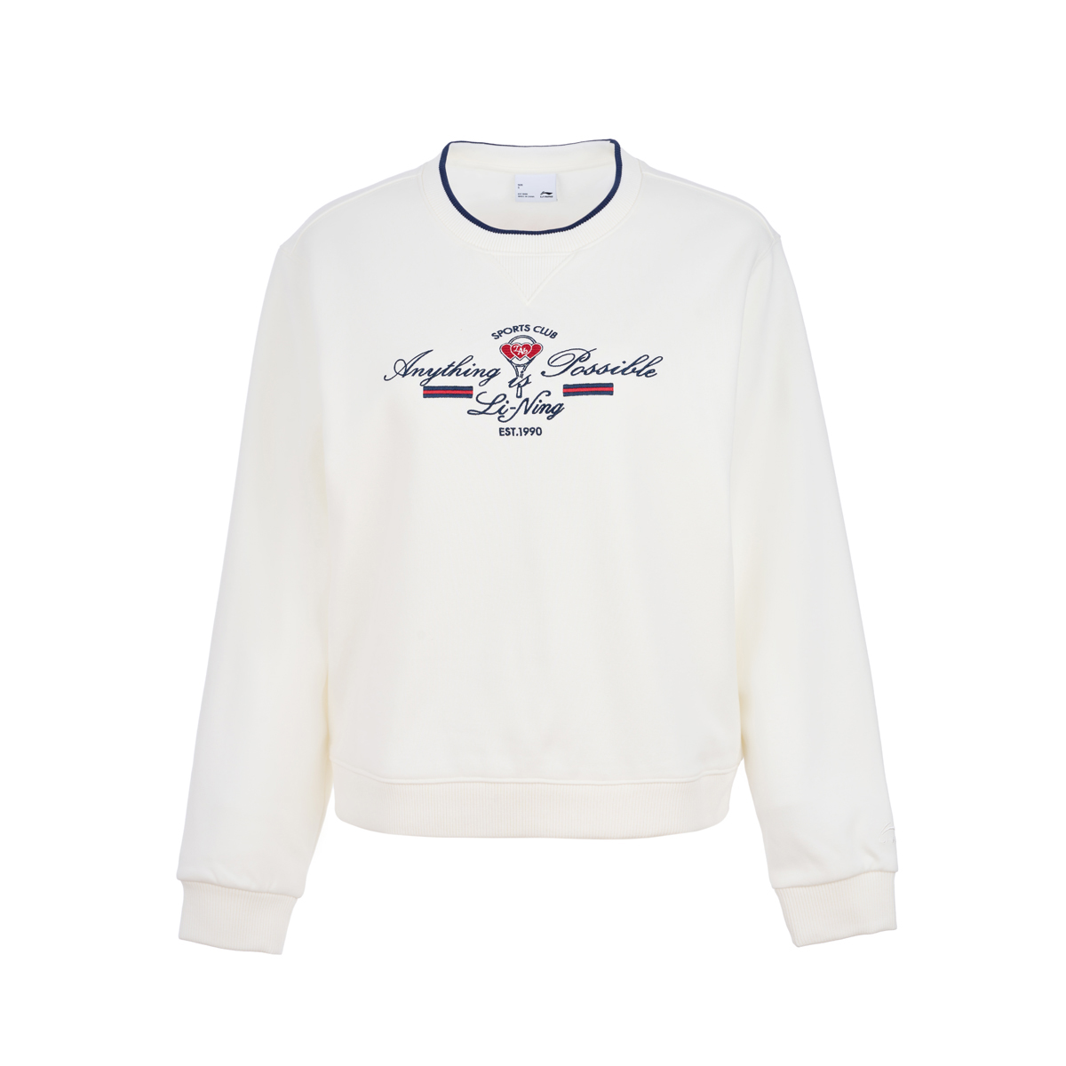  Áo nỉ cổ tròn không mũ Nữ AWDV998-1V 