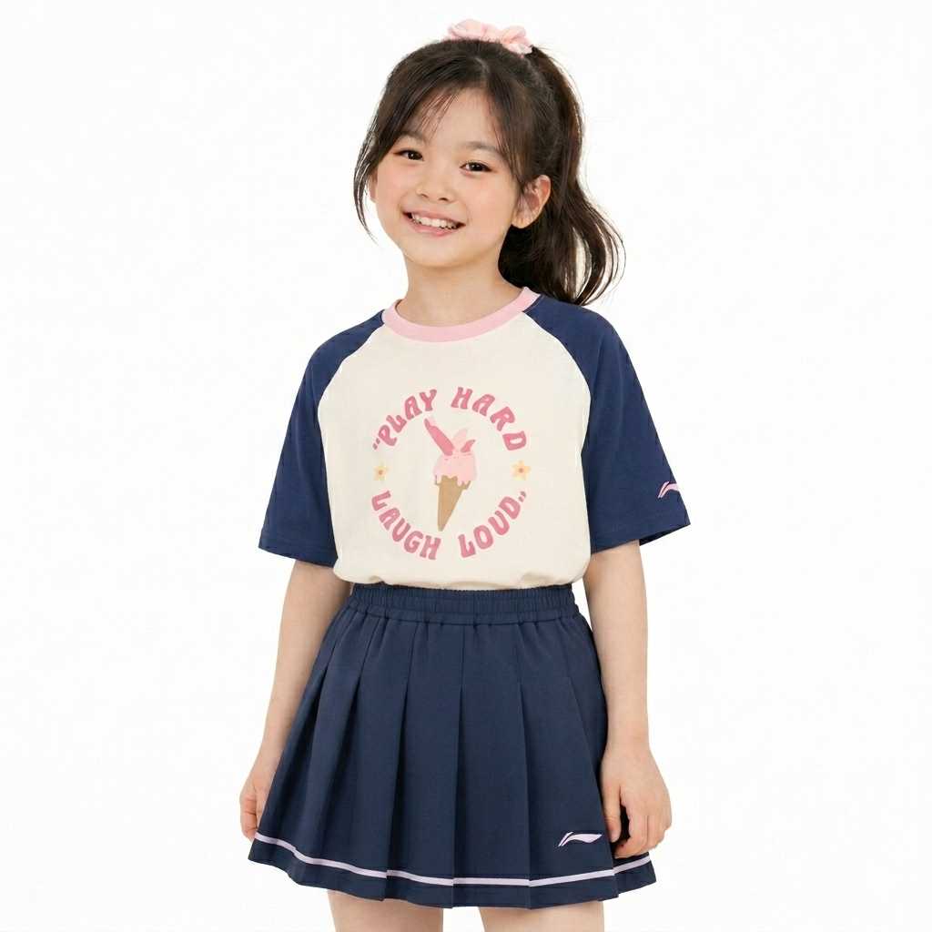 Áo T-shirt Trẻ em nữ YHSW036-3V