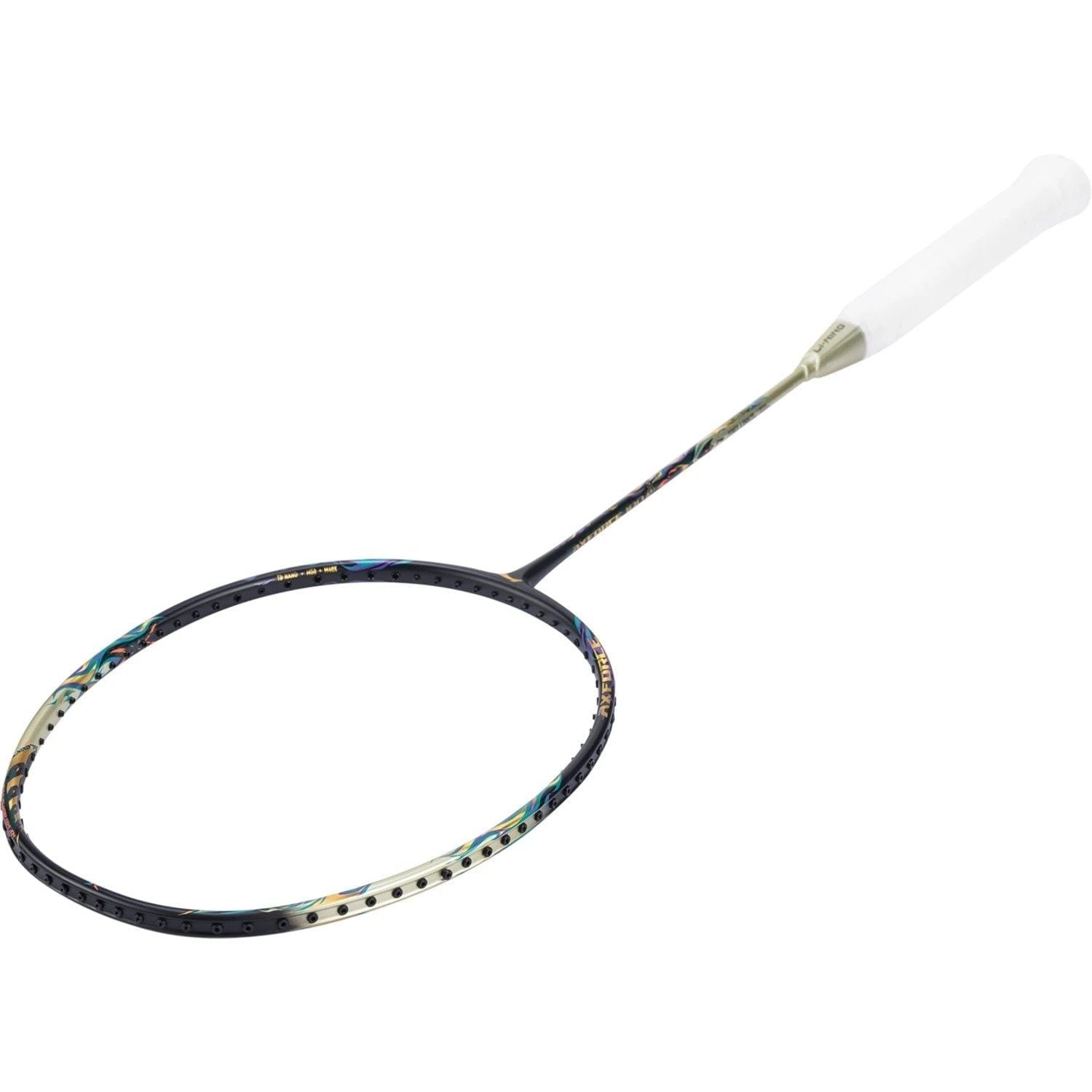 Khung vợt cầu lông Axforce 100 - 4U Black Golden Unisex P-AYPT235-4V