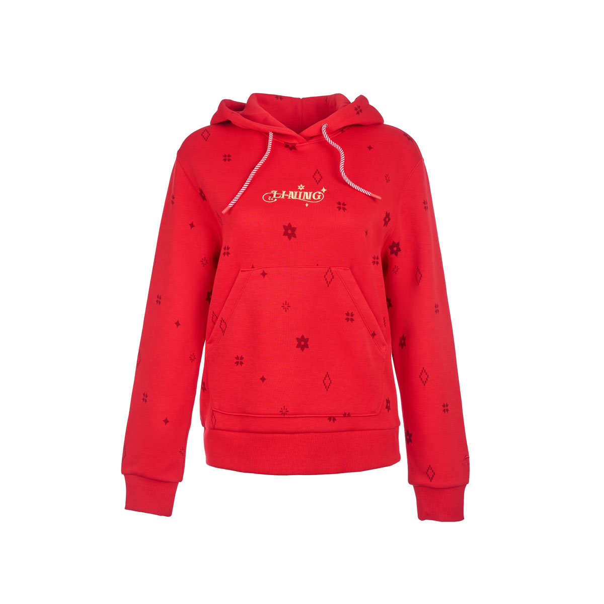  Áo nỉ cổ tròn có mũ Nữ AWDV184-6V 