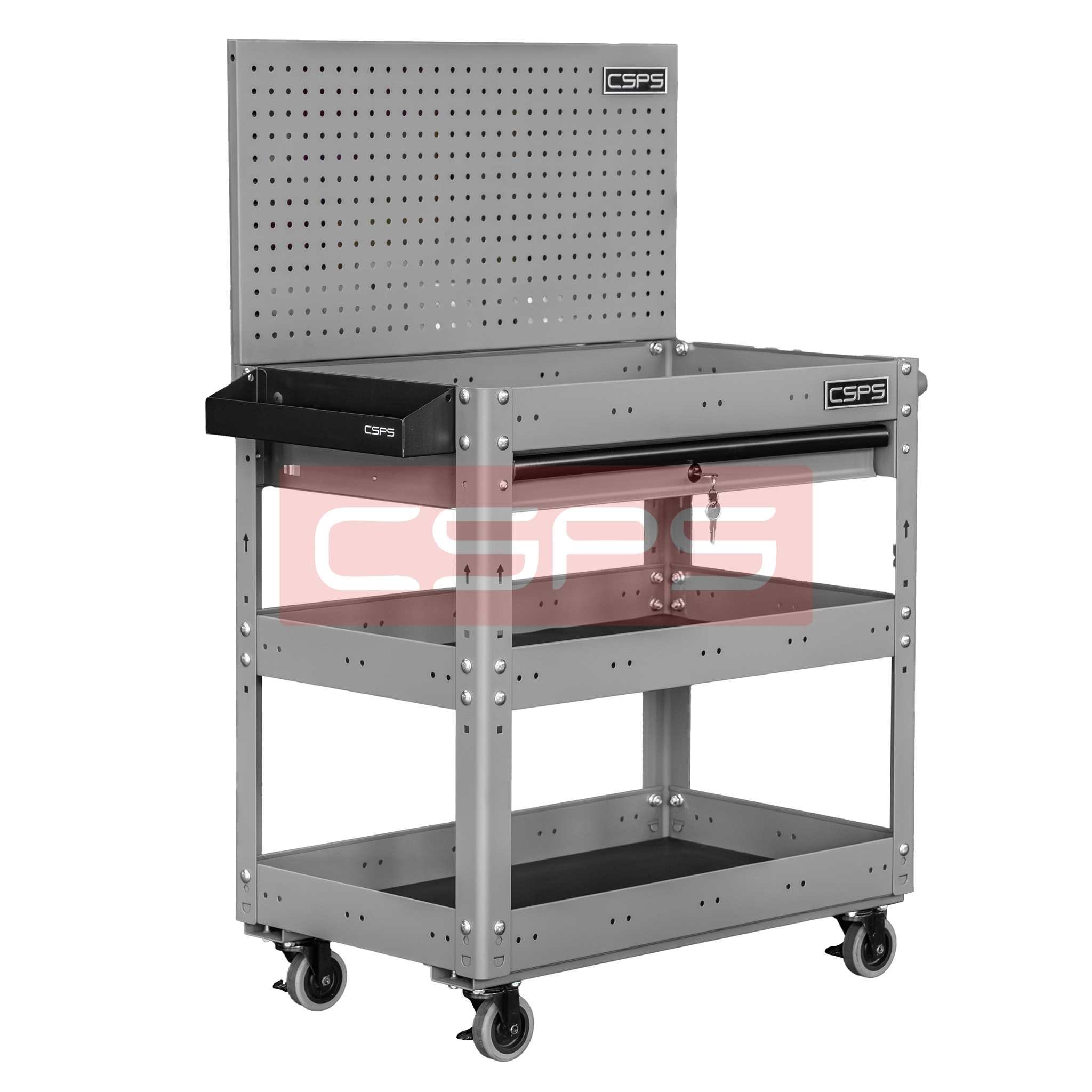  Xe đẩy CSPS 3 ngăn - 71cm 