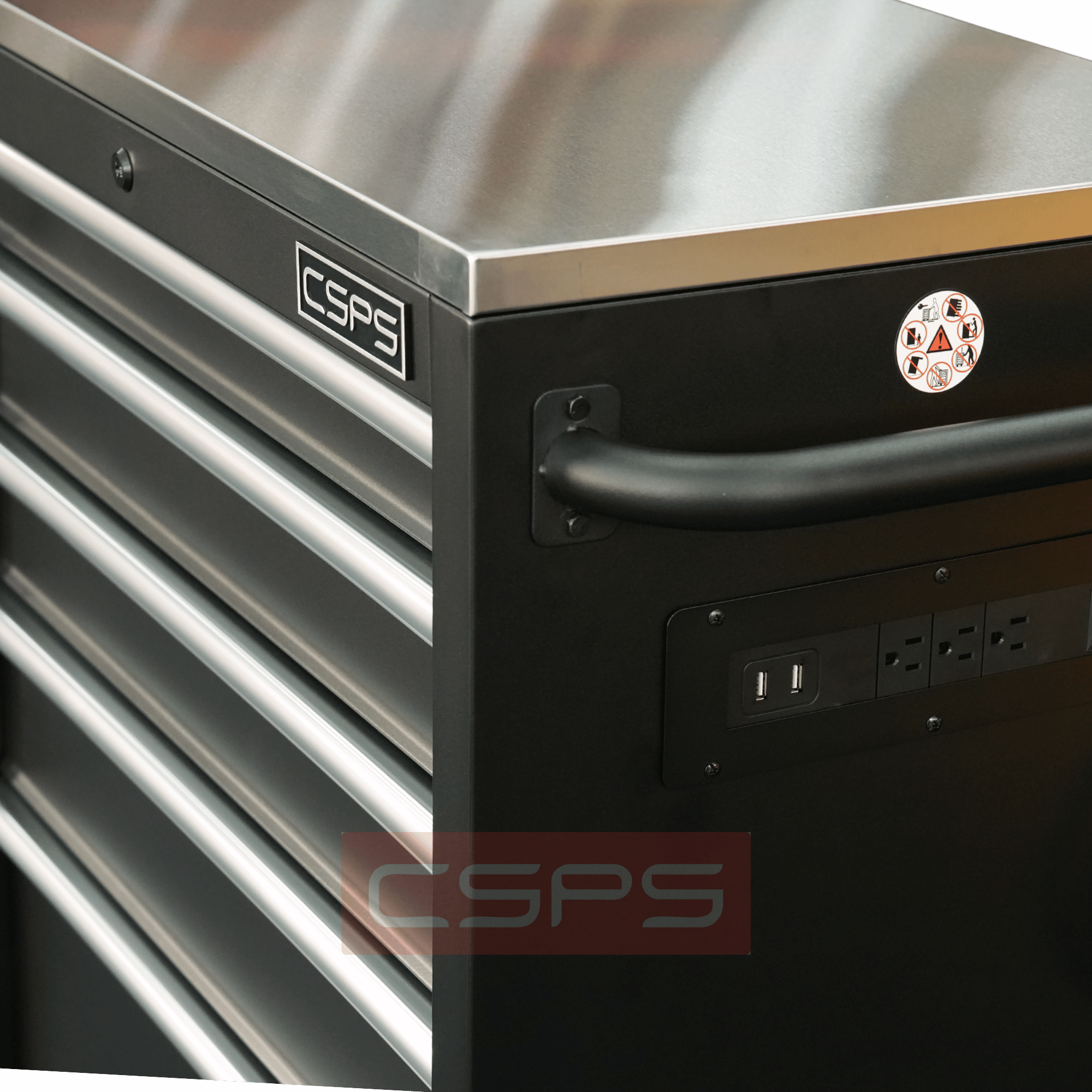 Tủ dụng cụ CSPS 76cm - 05 hộc kéo không nâng hạ version mới 