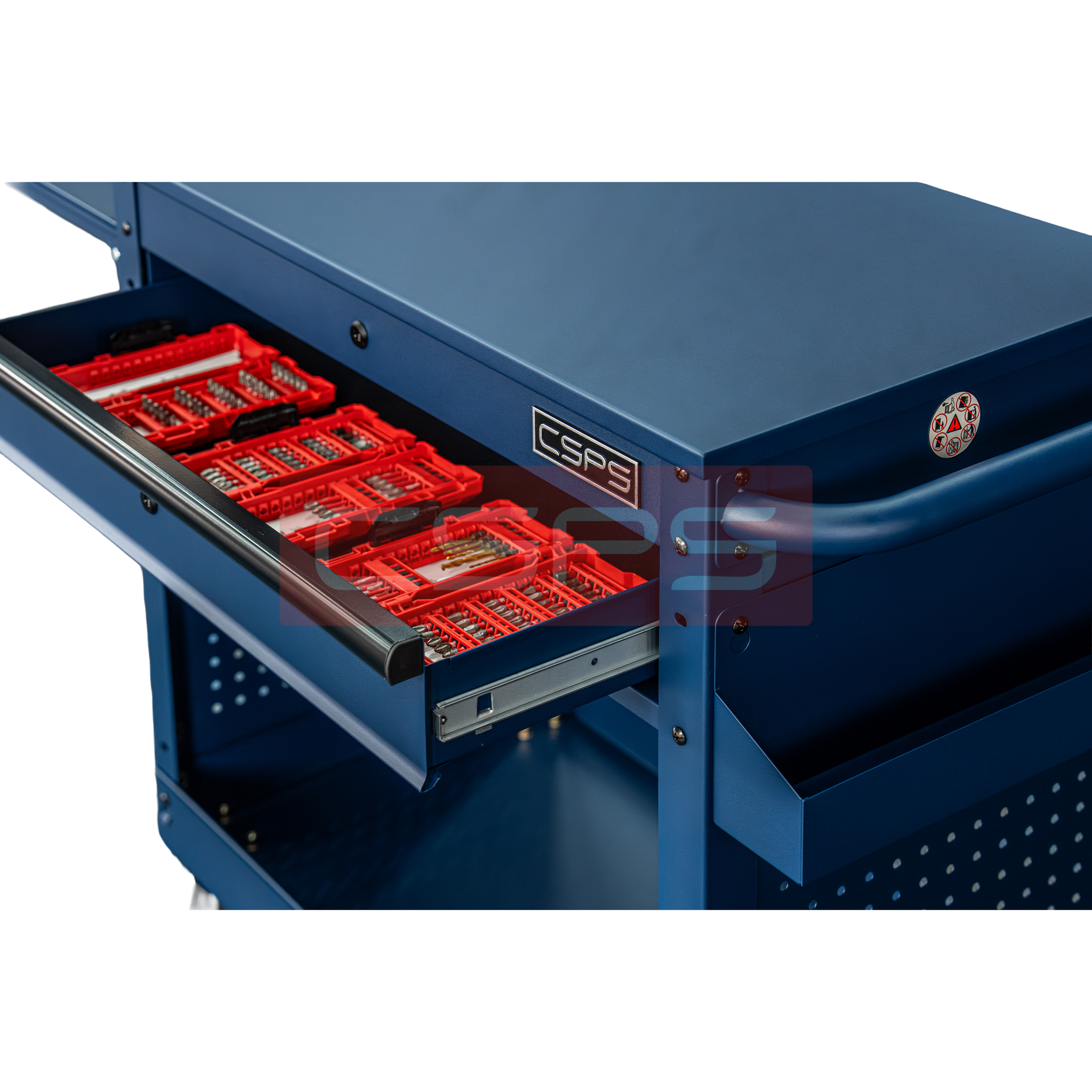  Tủ di dộng CSPS 79cm – 01 hộc kéo màu xanh dương 