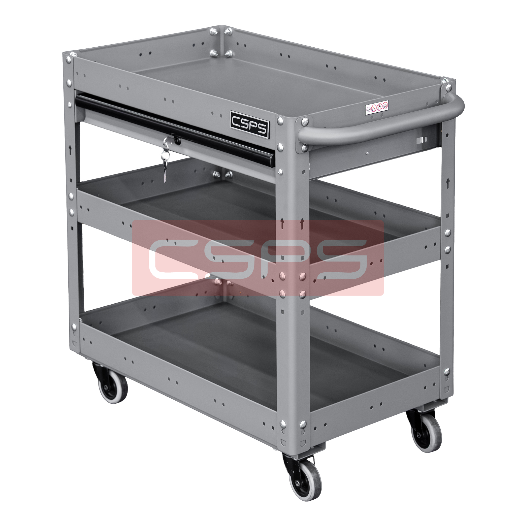  Xe đẩy CSPS 3 ngăn - 71cm 