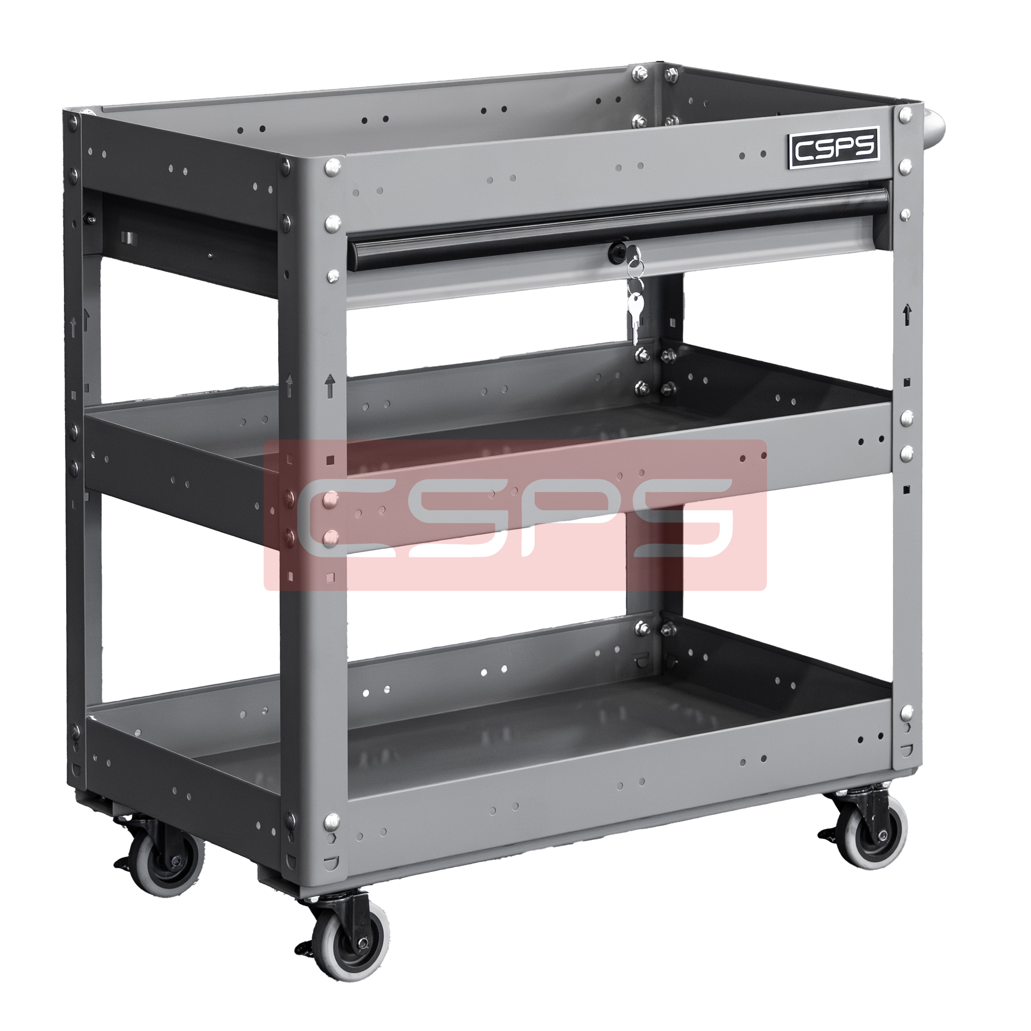  Xe đẩy CSPS 3 ngăn - 71cm 