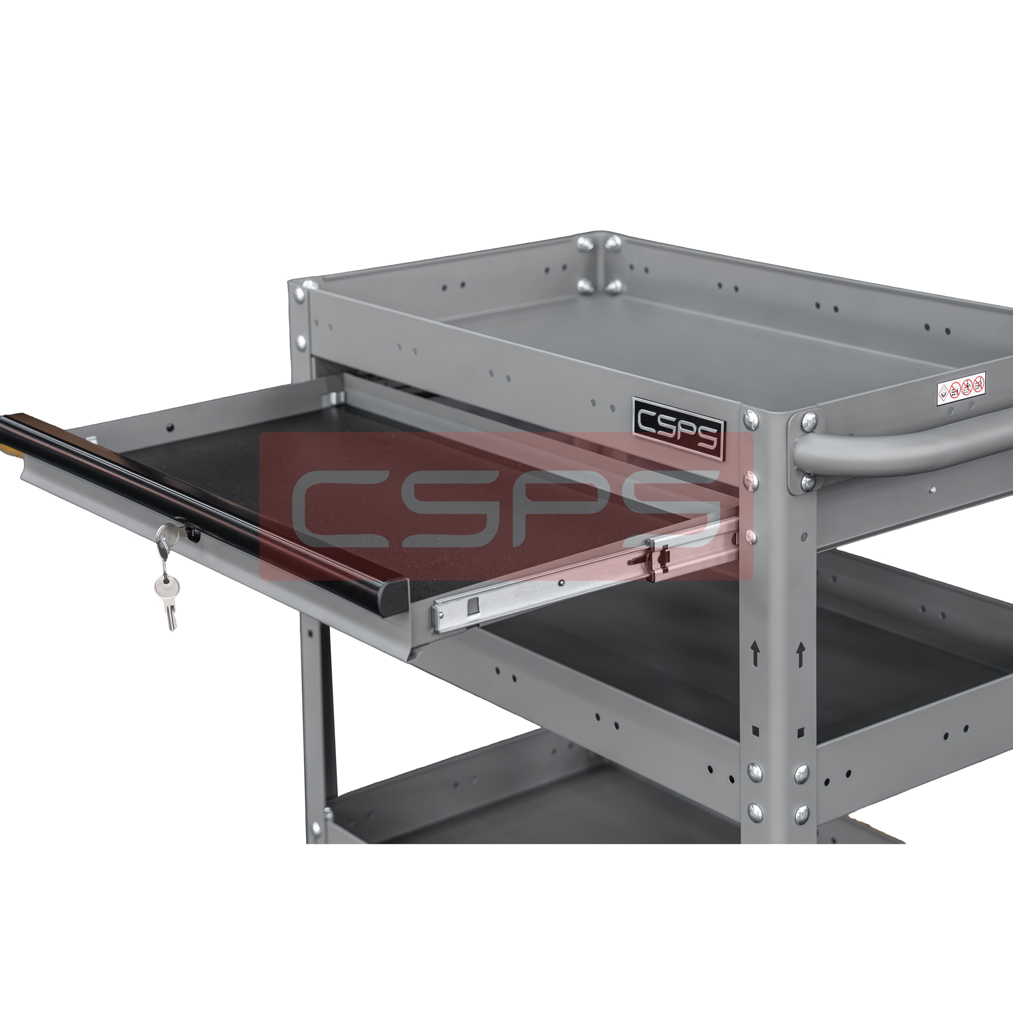  Xe đẩy CSPS 3 ngăn - 71cm 