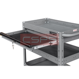  Hộc kéo xe đẩy CSPS 03 ngăn - 71cm màu đen/đỏ/xanh dương/xám 
