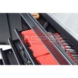  Tủ dụng cụ CSPS 132cm - 05 hộc kéo màu đen/trắng 