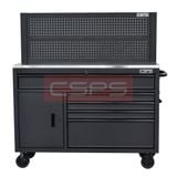  Tủ dụng cụ CSPS 132cm - 05 hộc kéo màu đen/trắng 