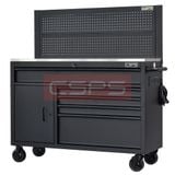  Tủ dụng cụ CSPS 132cm - 05 hộc kéo màu đen/trắng 