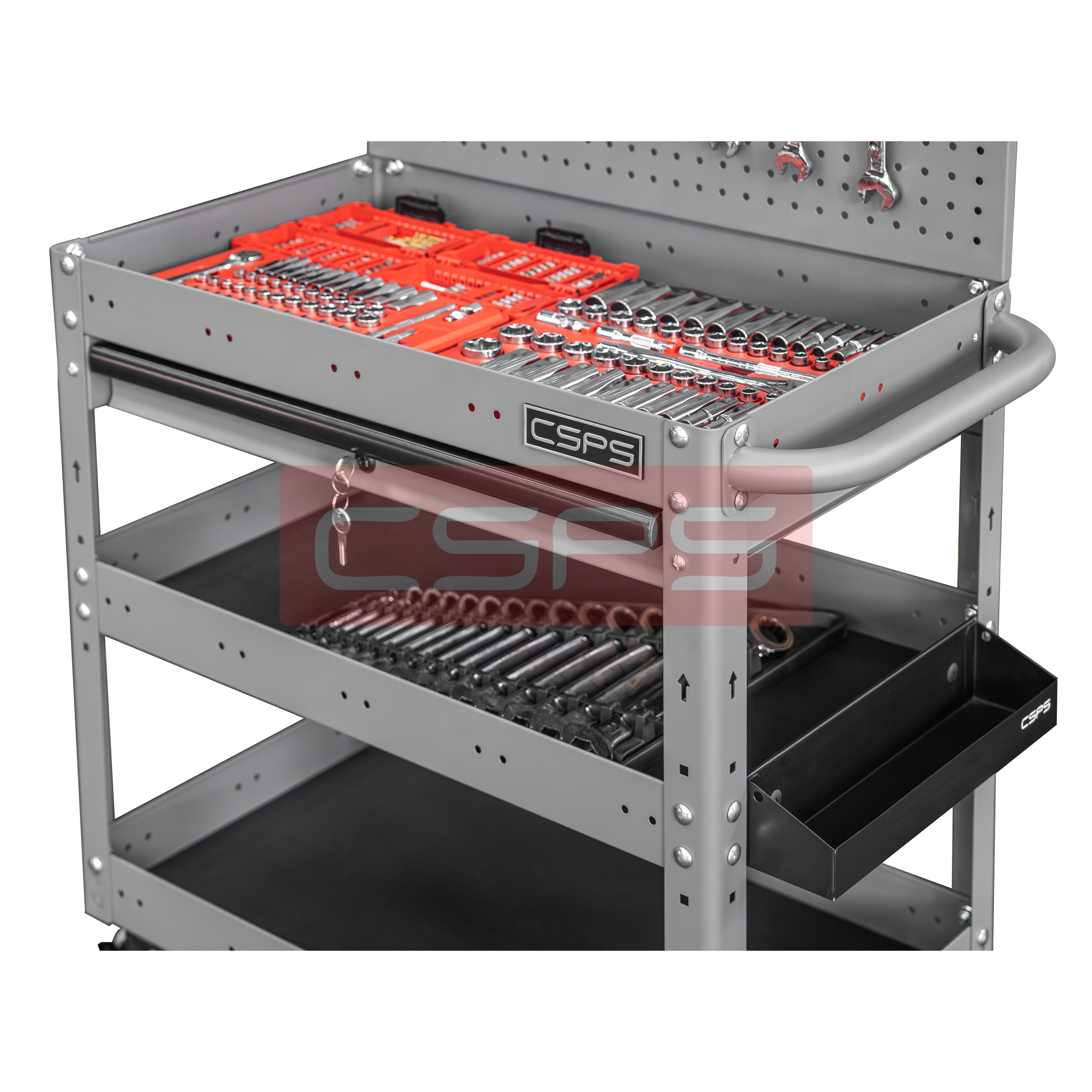  Xe đẩy CSPS 3 ngăn - 71cm 