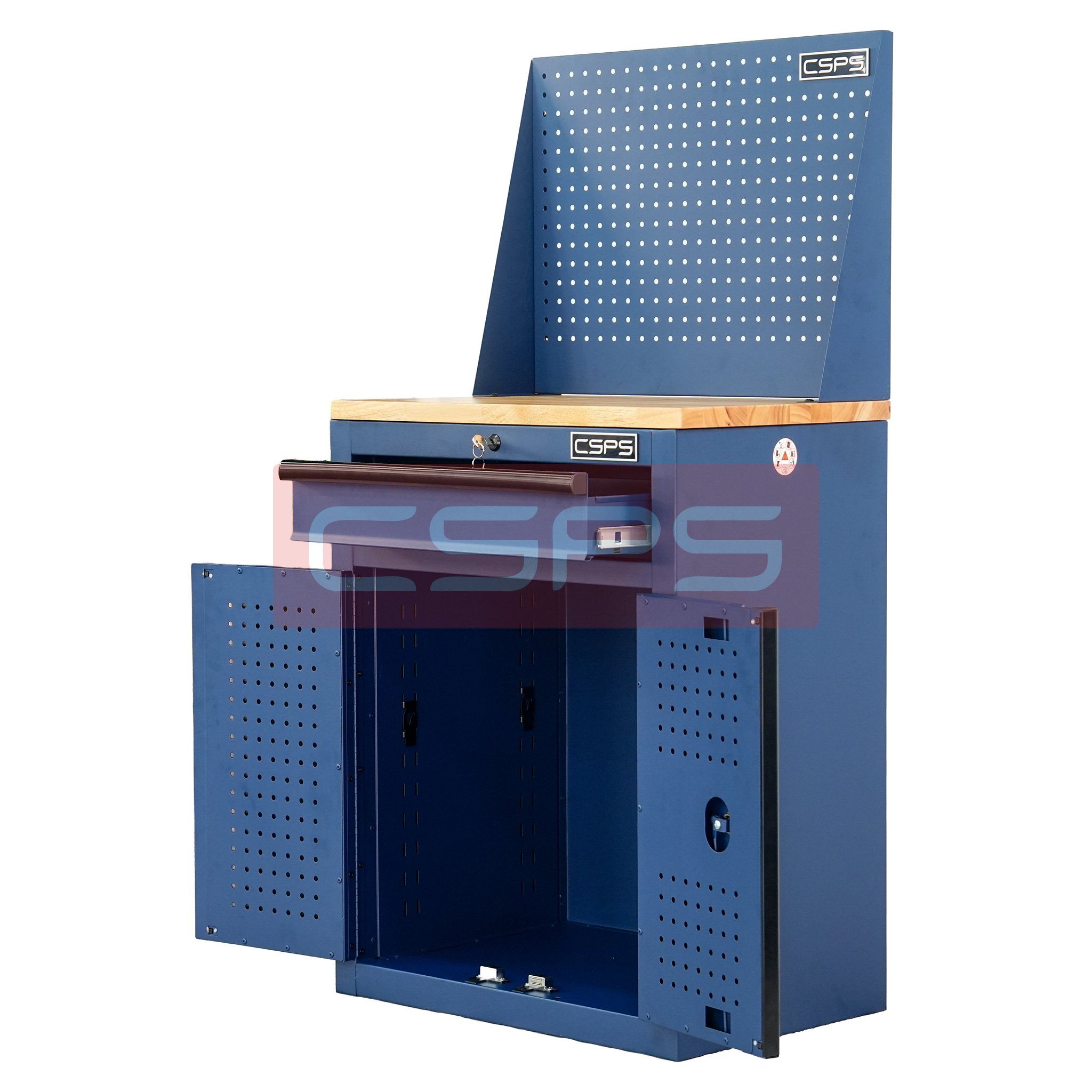  Tủ dụng cụ CSPS 61cm - 01 hộc kéo màu xanh dương 