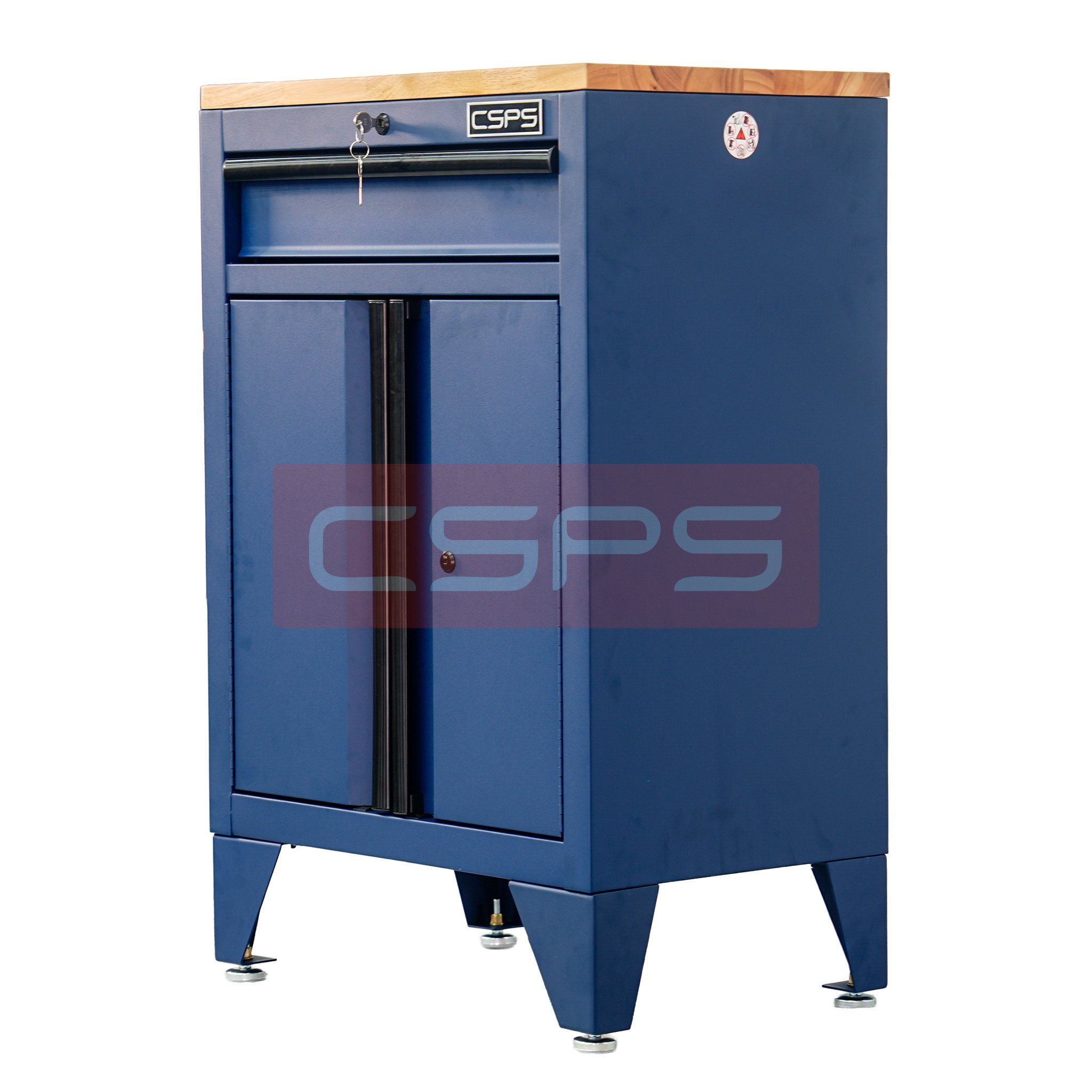  Tủ dụng cụ CSPS 61cm - 01 hộc kéo màu xanh dương 