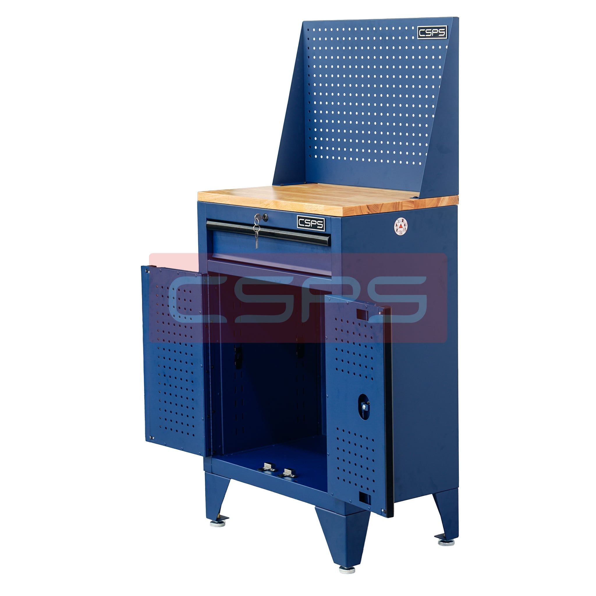  Tủ dụng cụ CSPS 61cm - 01 hộc kéo màu xanh dương 