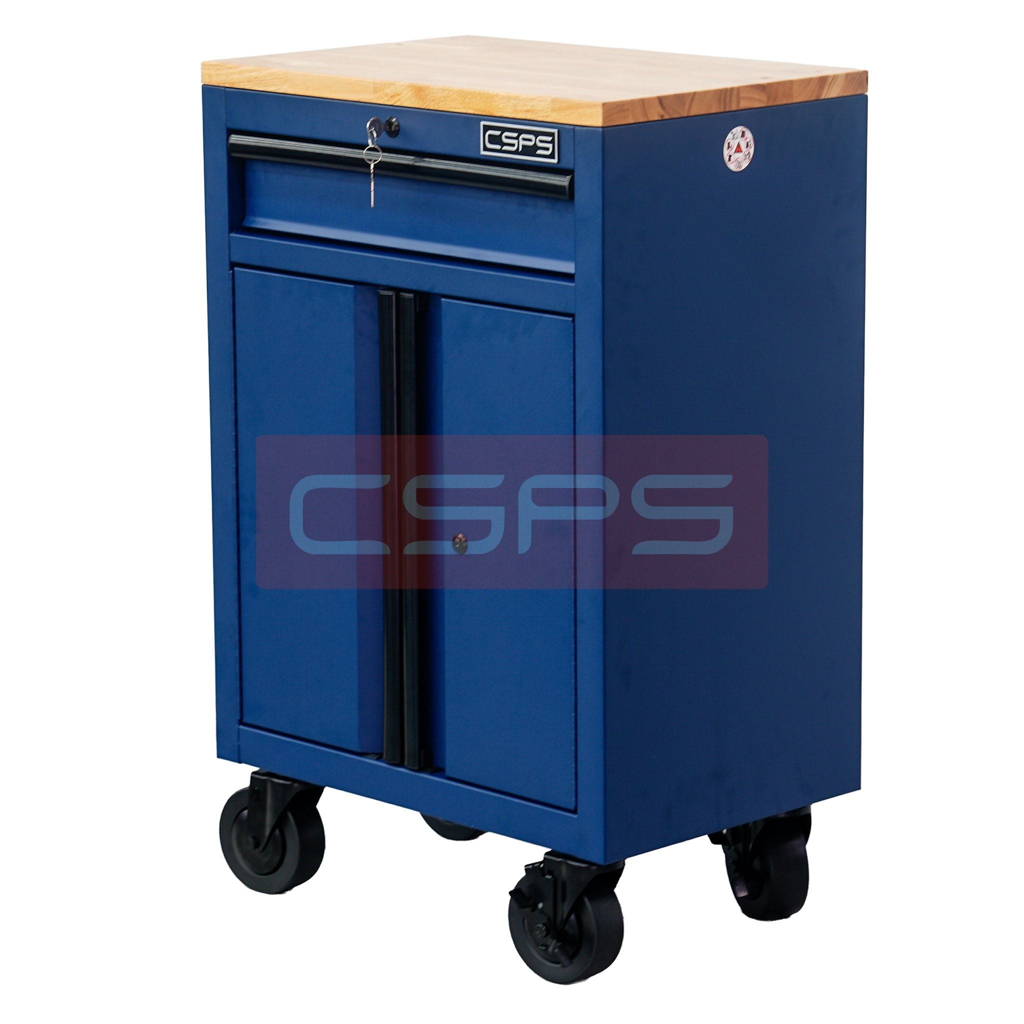  Tủ dụng cụ CSPS 61cm - 01 hộc kéo màu xanh dương 