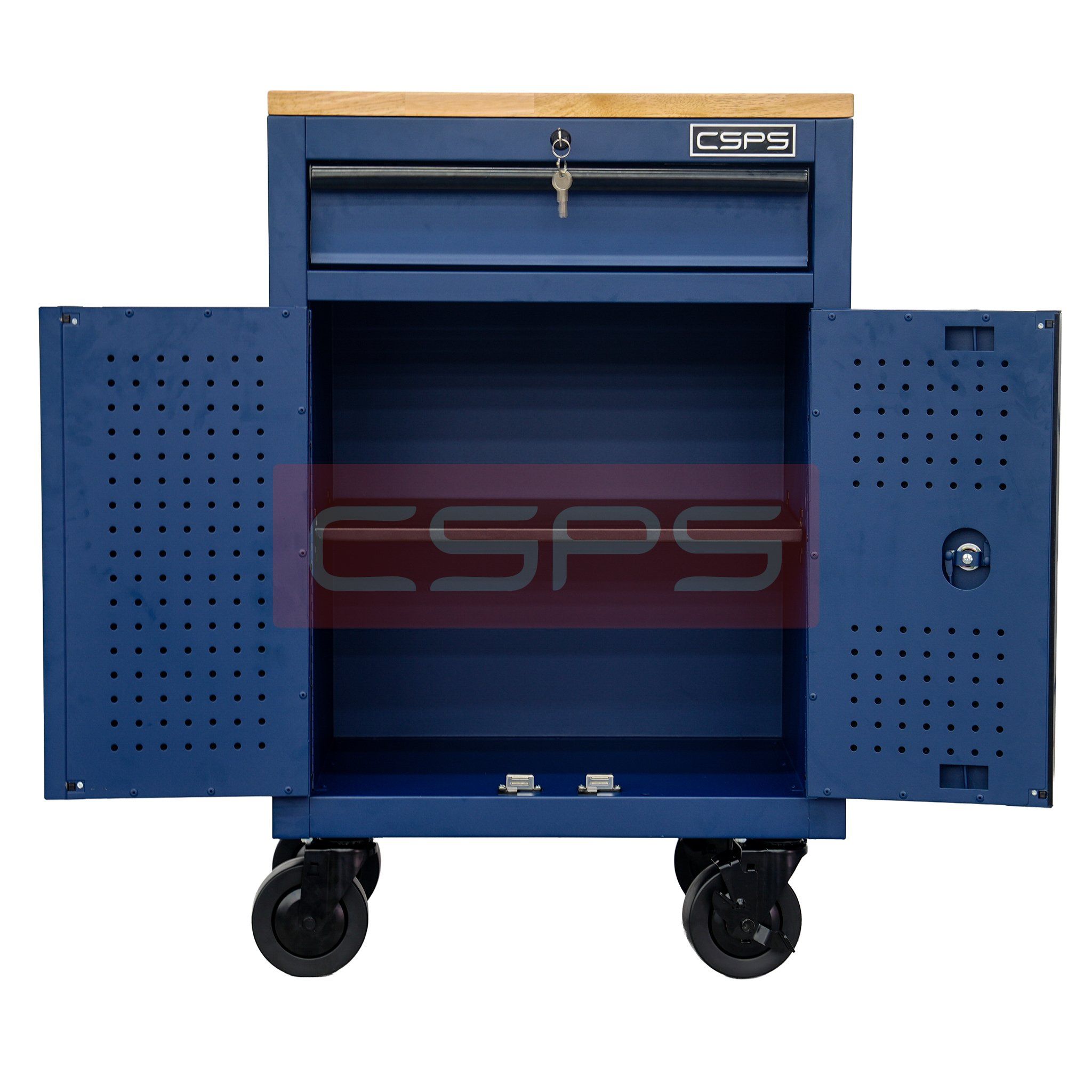  Tủ dụng cụ CSPS 61cm - 01 hộc kéo màu xanh dương 